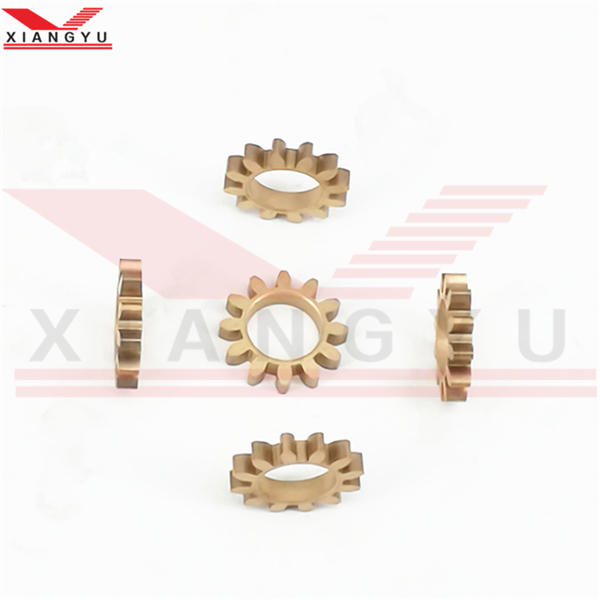 12齒銅基粉末冶金齒輪加工 12齒銅基粉末冶金齒輪加工